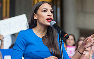 Alexandria Ocasio Cortez in Knock Down The House